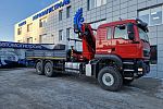 Бортовой автомобиль Sitrak с КМУ Sunhunk K-238 6x6